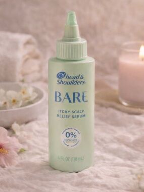 Head & Shoulders BARE Itchy Scalp Relief Serum 4oz NEW